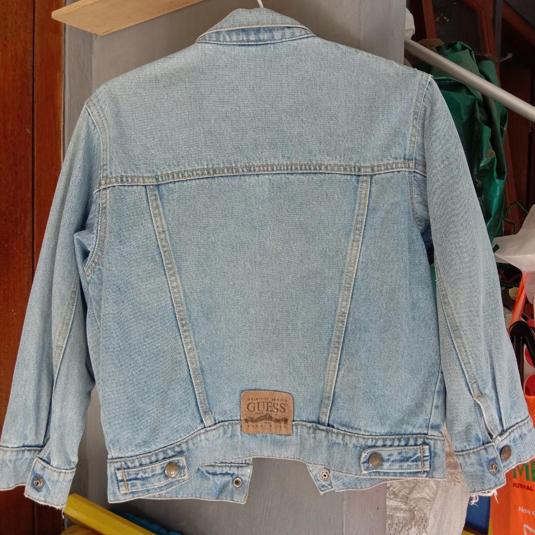 guess jacket jean