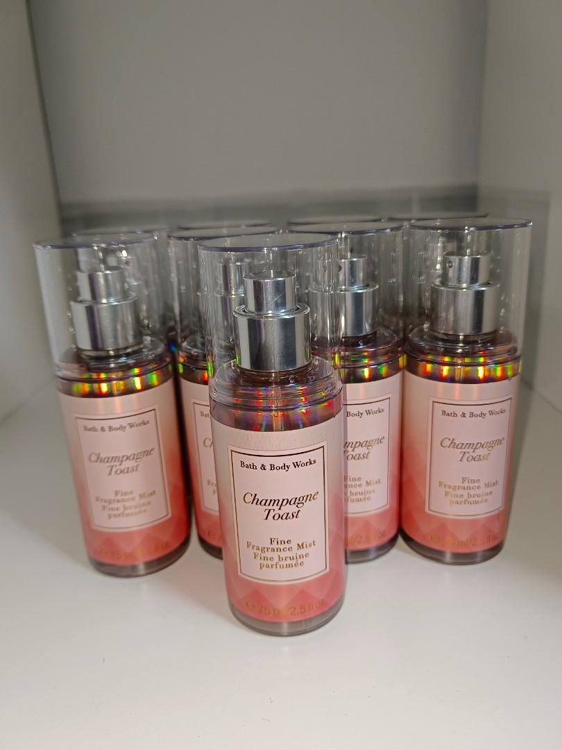 Bath & Body Works CHAMPAGNE TOAST Travel Size Fine Fragrance ...