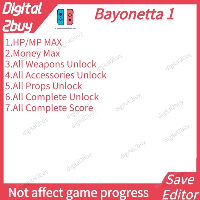 Bayonetta 3 Save Editor Bayonetta 3 Save Modding Bayonetta 3 Cheats - Save  Editor - Digital2buy Game Save Editor