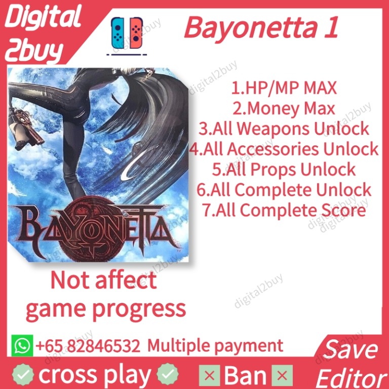 Bayonetta 3 Save Editor Bayonetta 3 Save Modding Bayonetta 3 Cheats - Save  Editor - Digital2buy Game Save Editor