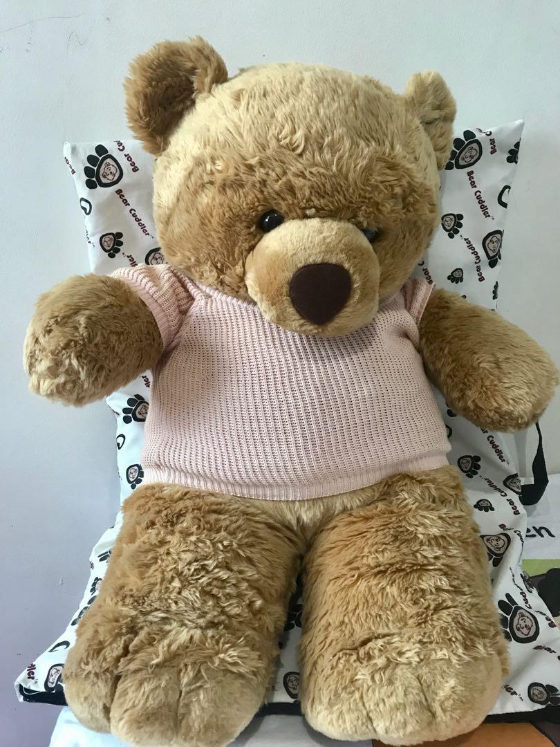 BEAR CUDDLER Teddy Bear, Hobbies & Toys, Toys & Games on Carousell
