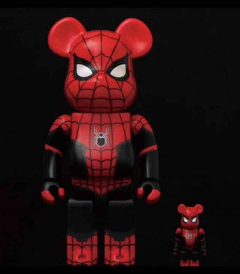 Bearbrick spider man upgraded suit 400%+100% 500% Be@rbrick, 興趣