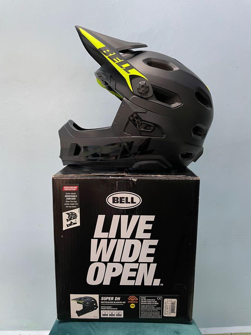 Bell super dh yellow sales