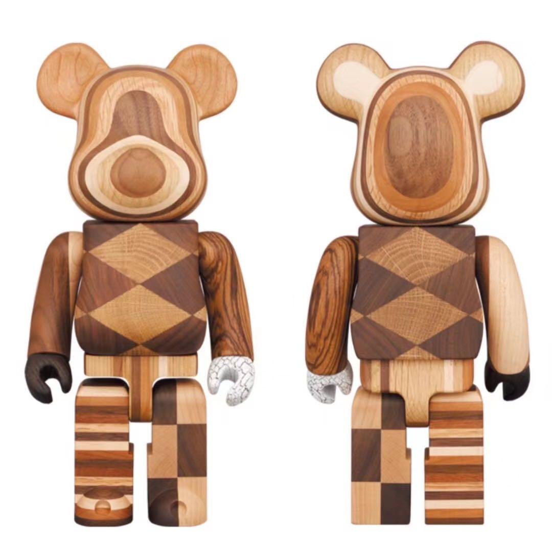 インナーセクト激安ブランド BE@RBRICK カリモク MIX 400％ ベアブリック - フィギュア フィギュア