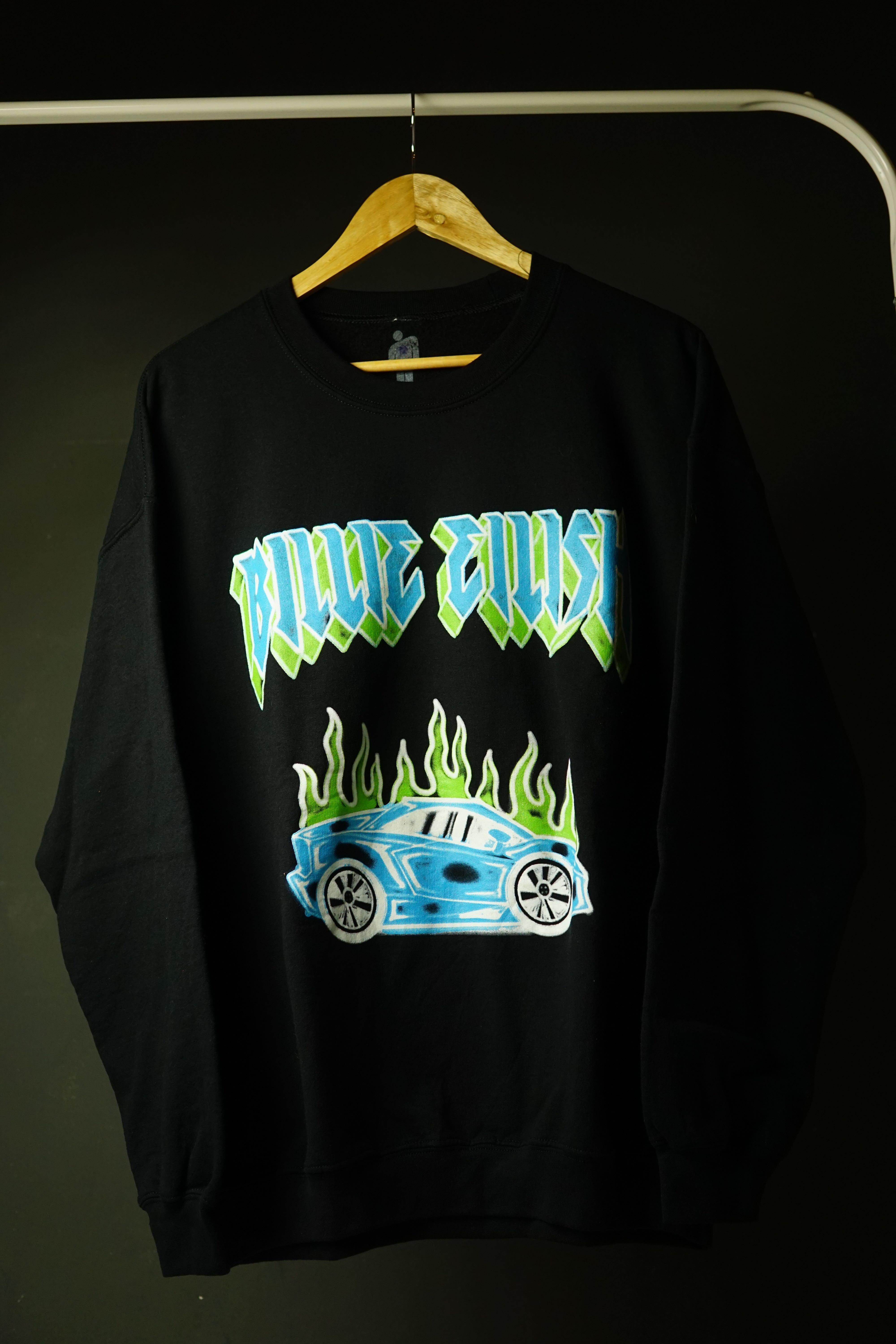 Billie eilish concert sweatshirt sale