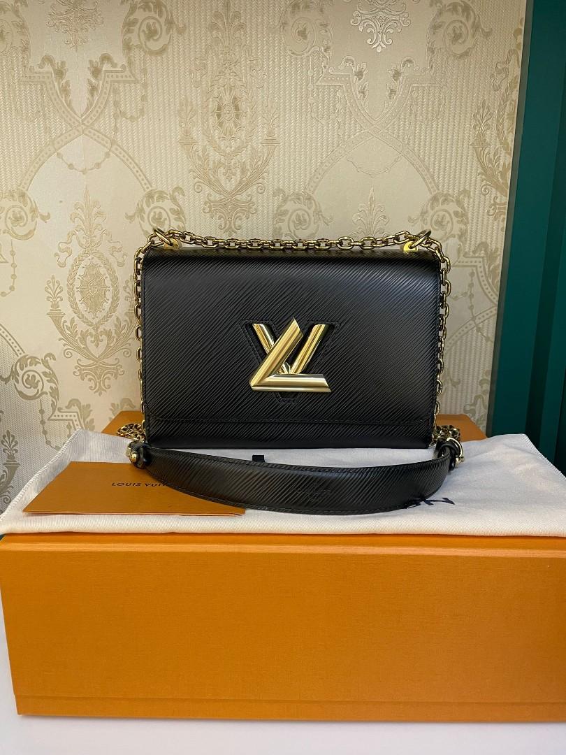 LV Twist Wallet On Chain / Belt Bag Epi leather Black / Phw, Luxury, Bags &  Wallets on Carousell