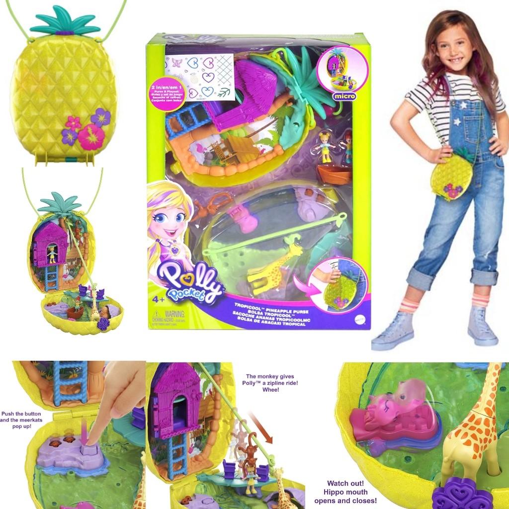 Bolso de piña polly pocket on sale