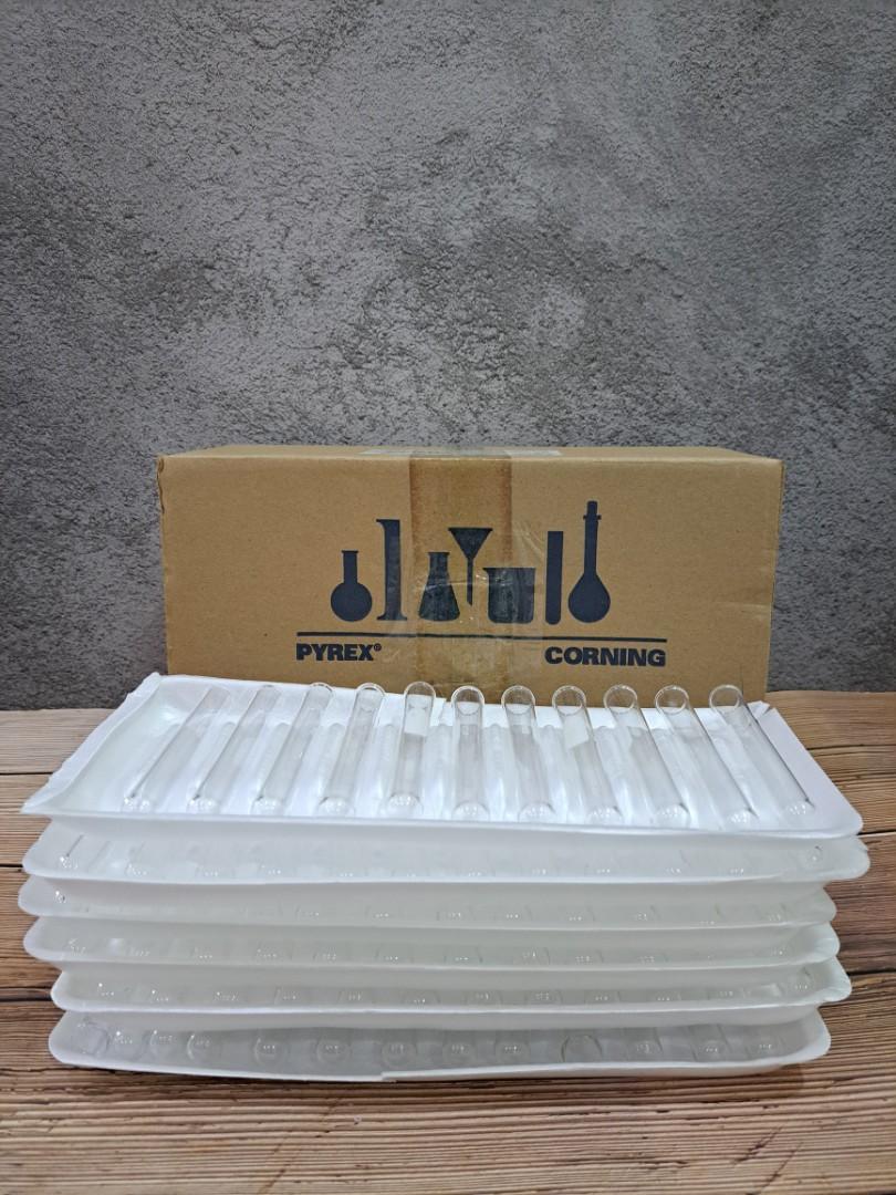 Box of Pyrex 9ml Test Tubes 13x100mm,9800-13, Hobbies & Toys ...
