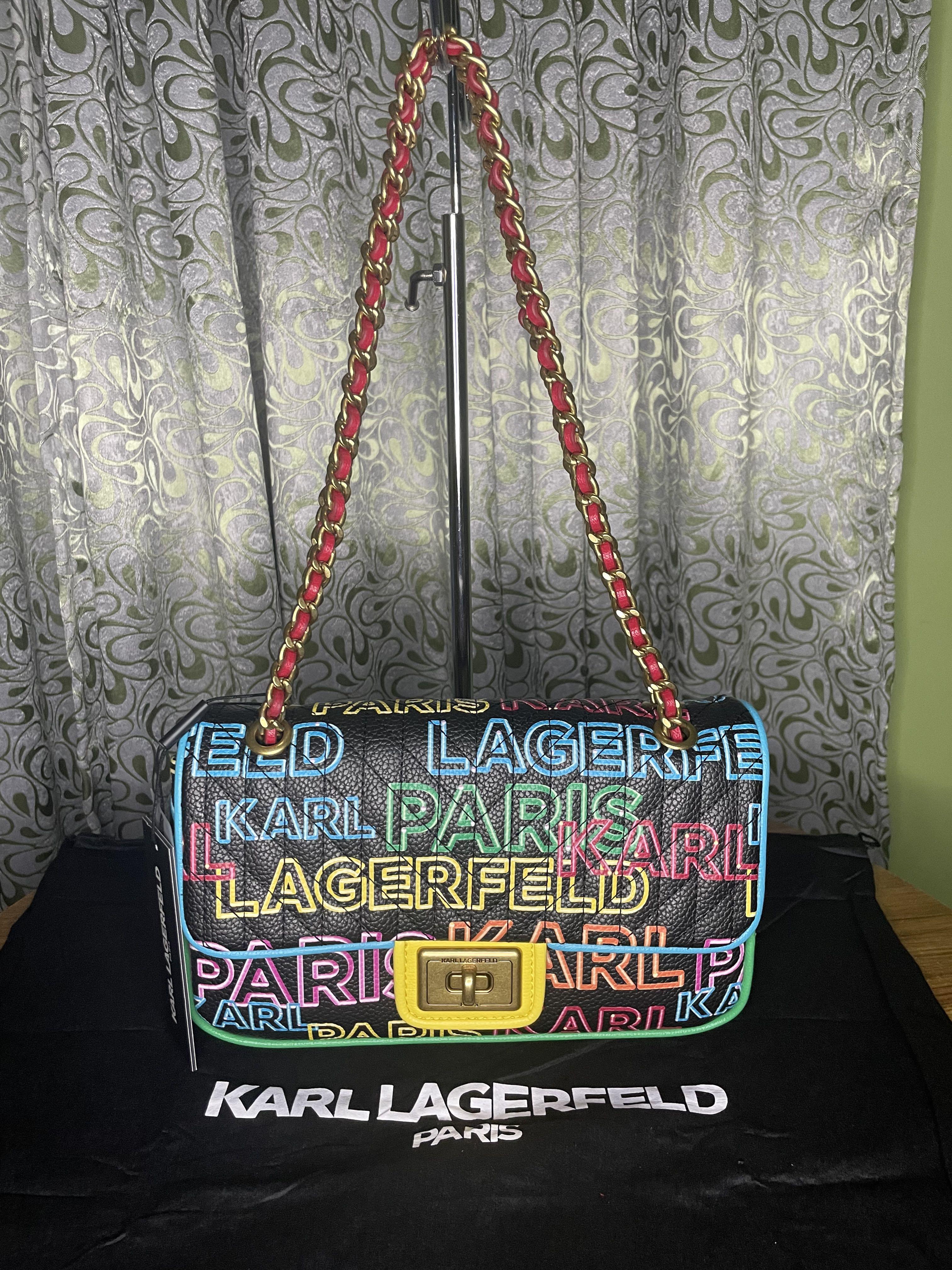 Karl Lagerfeld Women's K/Ikonik Karl Tote Bag - Black