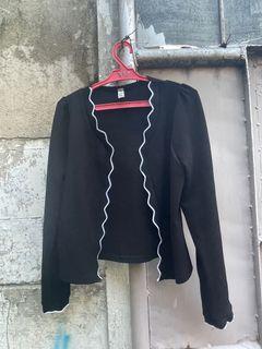 B&W cardigan