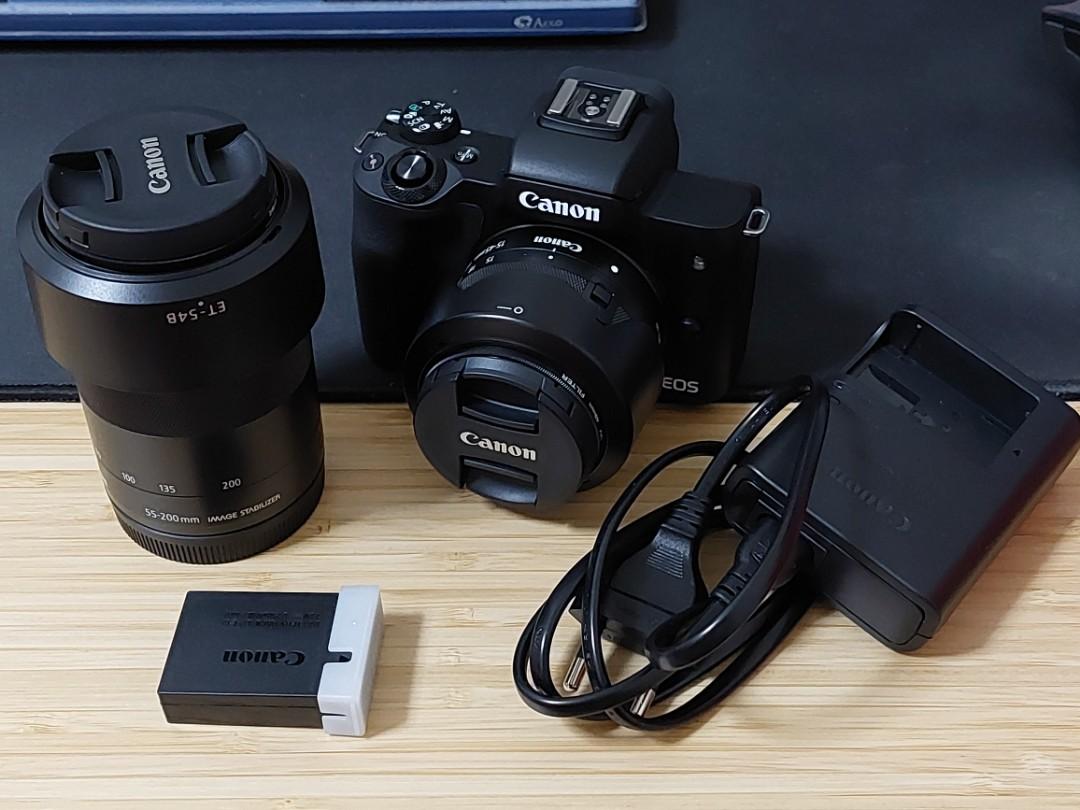 canon m50 dual lens