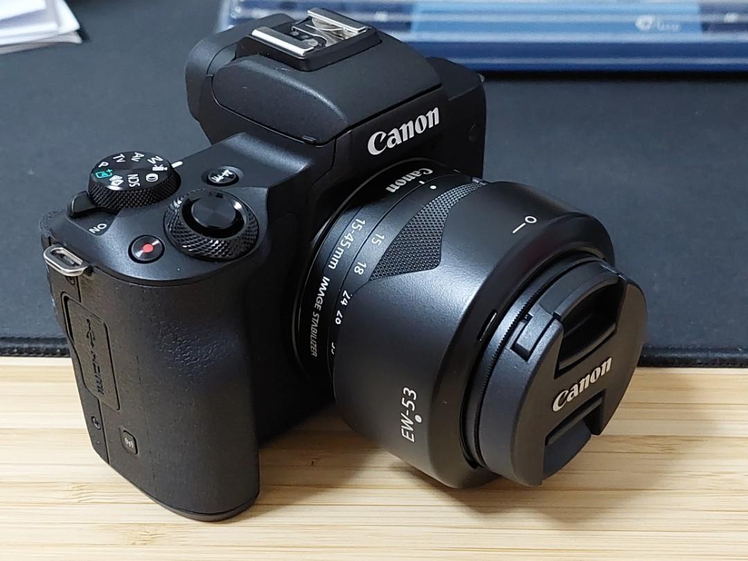 canon m50 dual lens