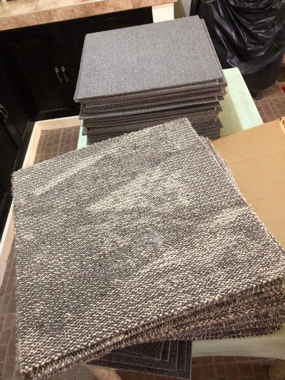 Carpet tiles for sale, Furniture & Home Living, Home Decor, Carpets, Mats & Flooring on Carousell