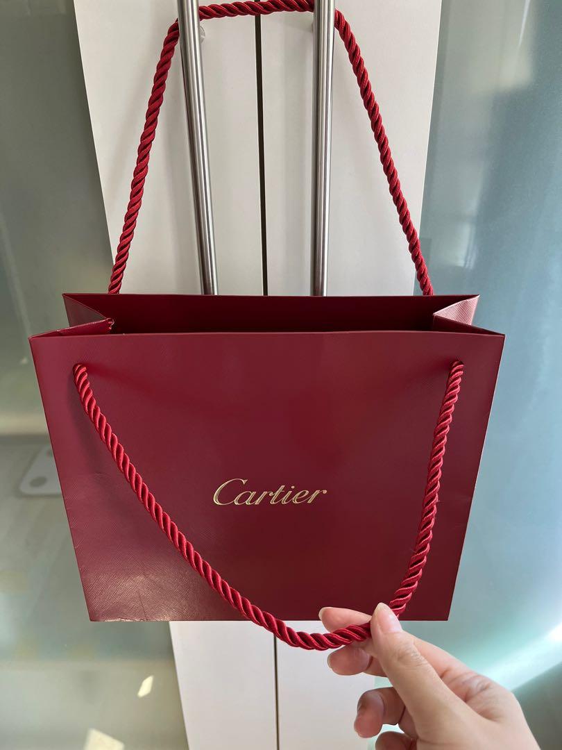 Cartier paper bag on sale