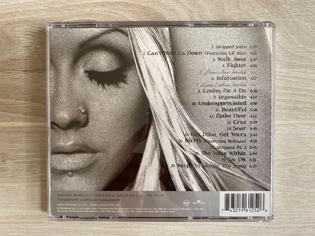 Christina Aguilera 正版音樂CD [stripped], 興趣及遊戲, 音樂、樂器