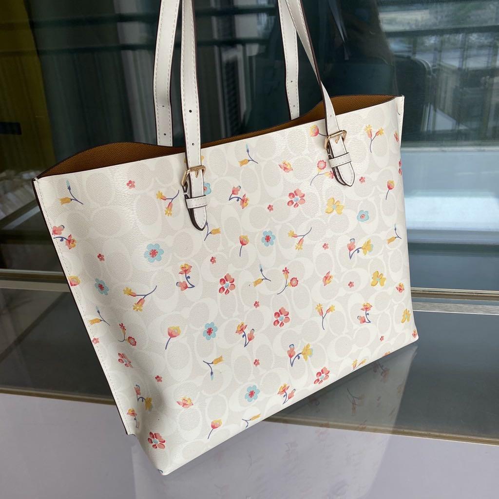 Coach Floral Mollie Tote Shoulder Bag