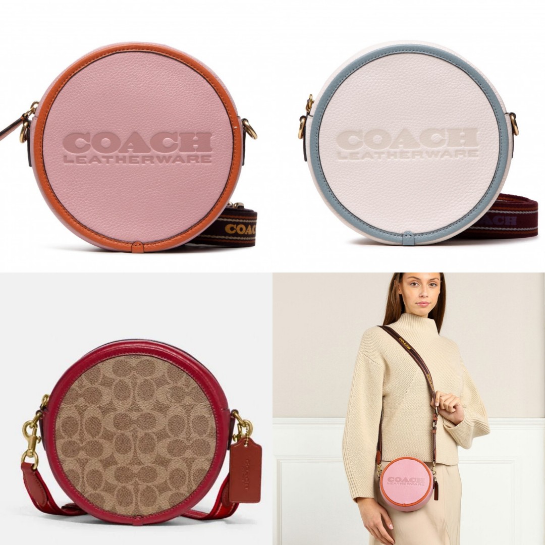 Coach Kia Circle bag, Women's Fashion, Bags & Wallets, Cross-body Bags on  Carousell
