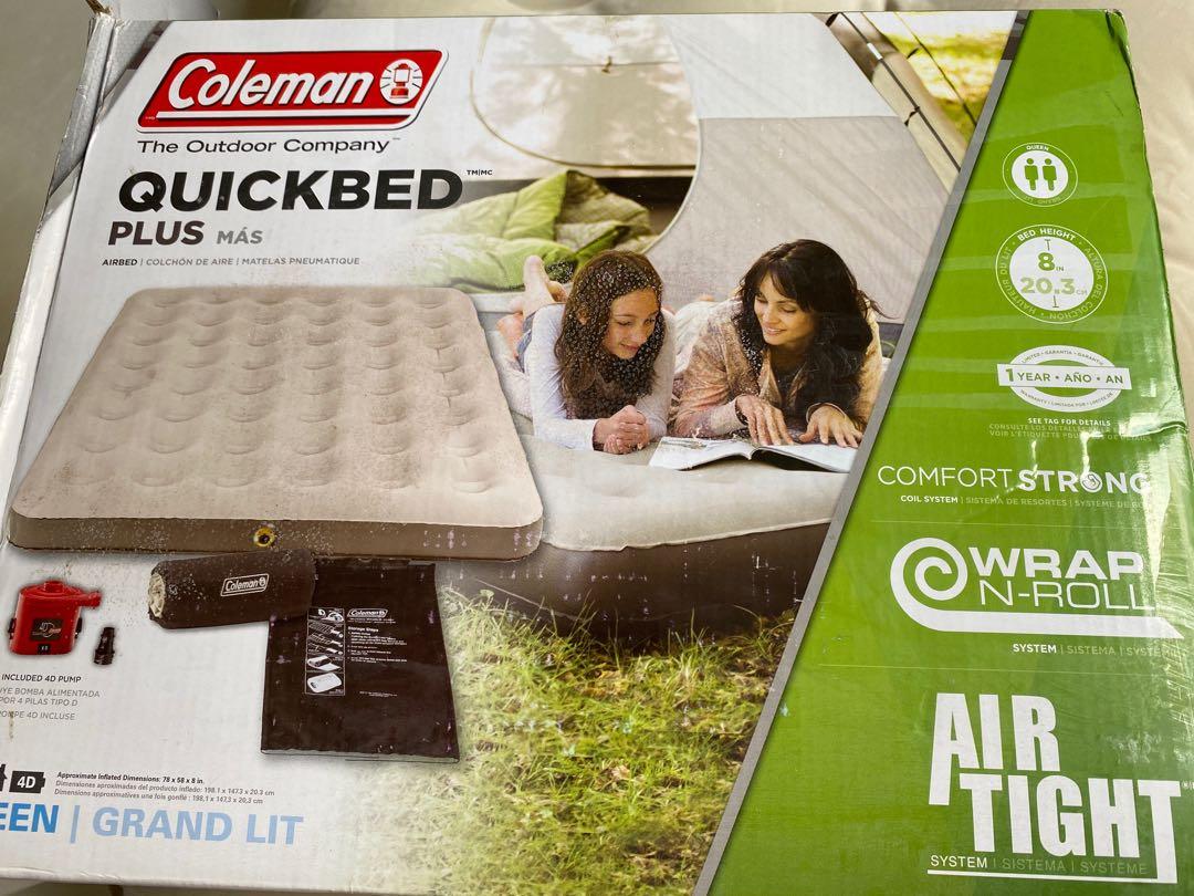 Coleman Quickbed Queen Furniture Home Living Furniture Bed