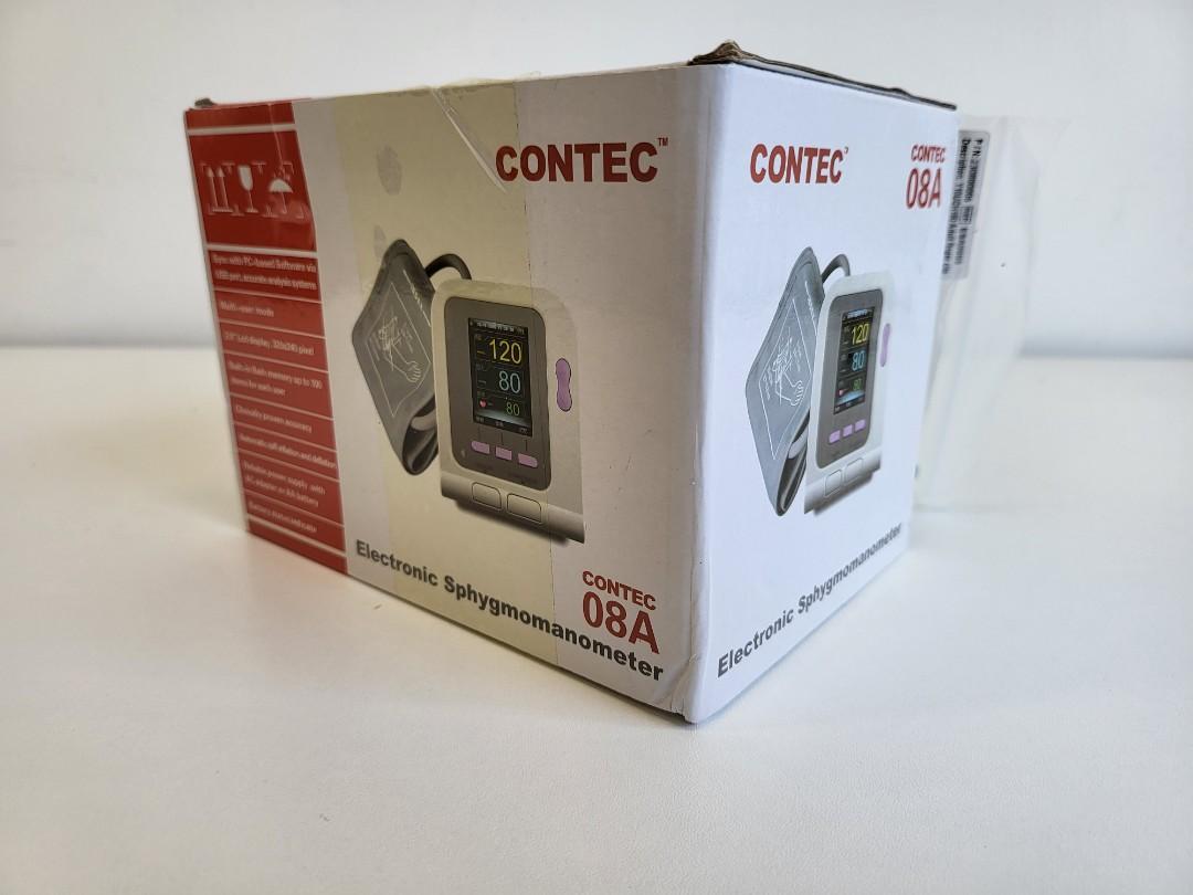 CONTEC 08A Fully Automatic Digital Upper Arm Blood Pressure Monitor Adult,  Child, Pediatric Modes & Cuffs(3 Cuffs)