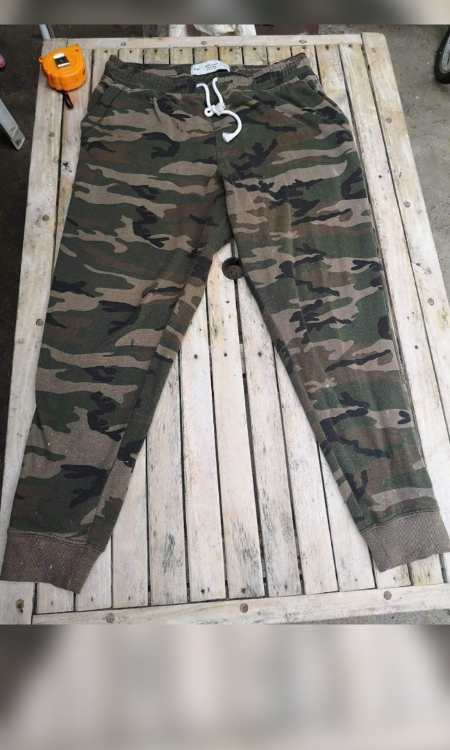 Cotton on Trippy track jogger pants camouflage cotton Men s