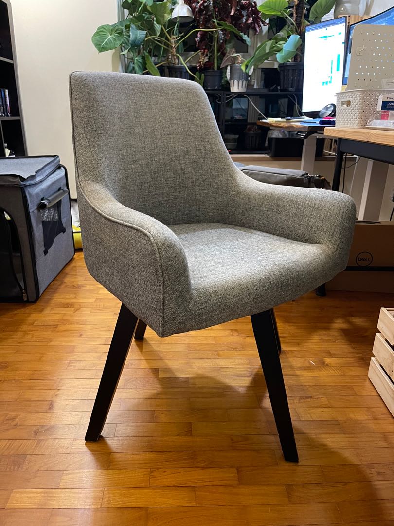 Crate & outlet barrel swivel chair