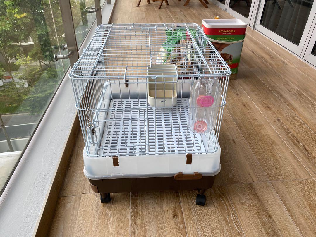 Easy Clean Rabbit Cage, Pet Supplies, Homes & Other Pet Accessories on