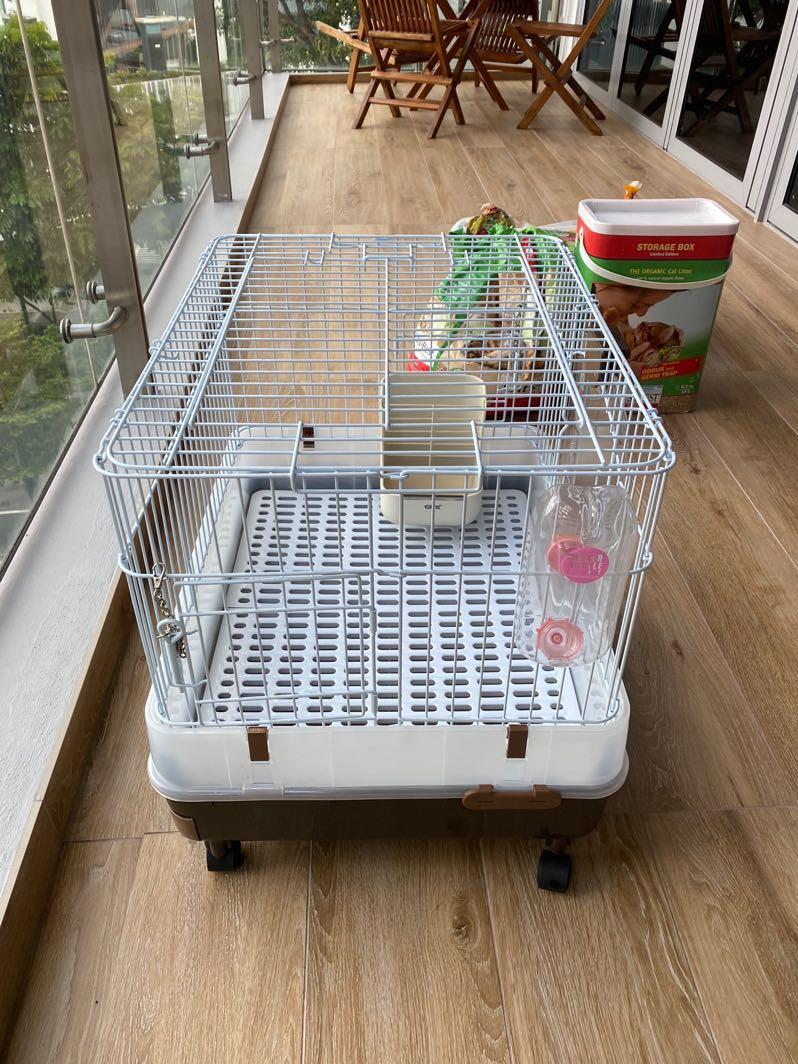 Easy Clean Rabbit Cage, Pet Supplies, Homes & Other Pet Accessories on