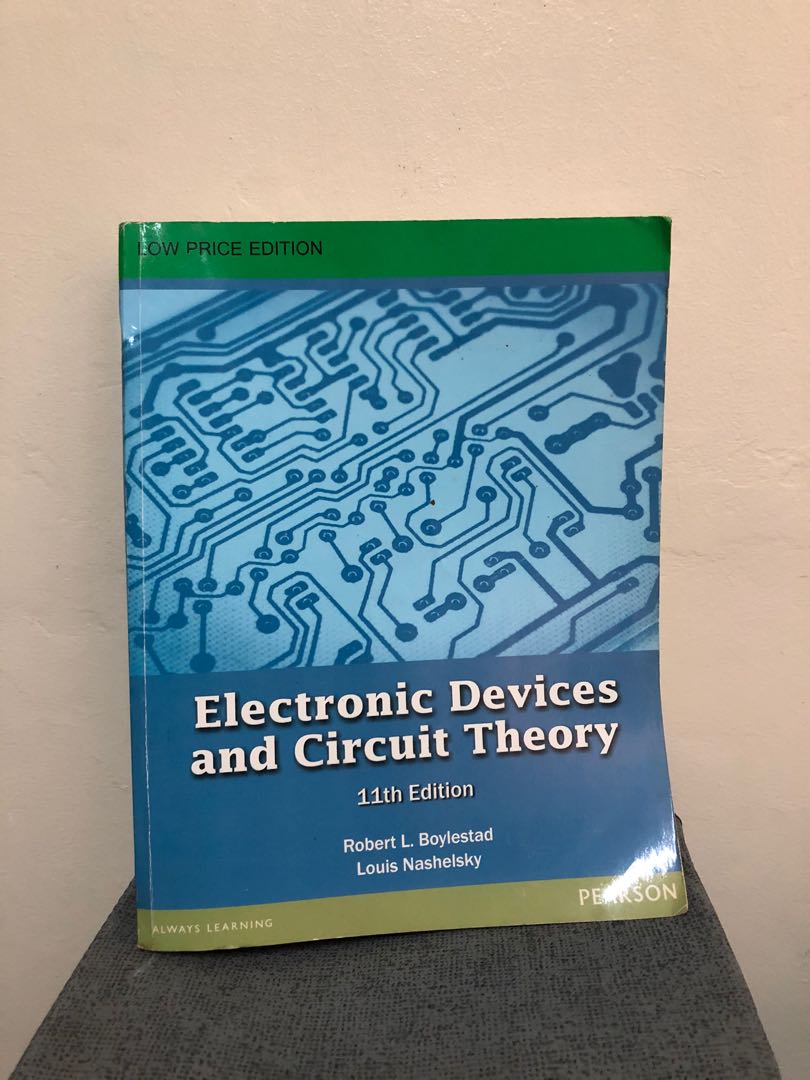 Electronics Devices and Circuit Theory by Boylestad and Nashelsky