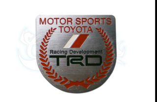 ELECTROVOX Motor Sports Toyota TRD Badge Emblem