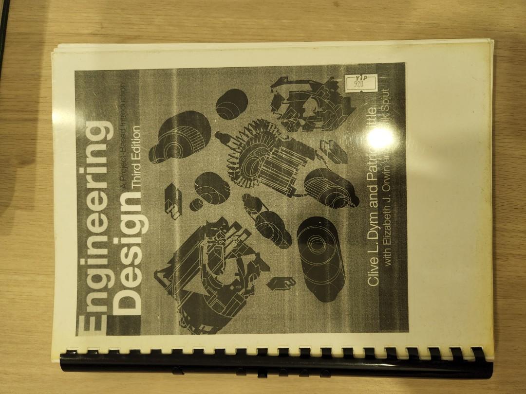 Engineering Design, Hobbies & Toys, Books & Magazines, Textbooks on ...