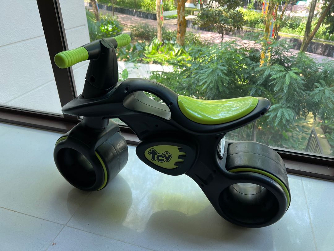 Eurotrike TCV Balance Bike Green Sports Equipment Bicycles
