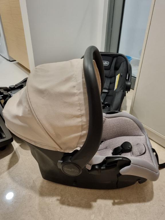 Evenflo SafeMax LiteMax 35 Infant Car Seat and Base x 2, Babies & Kids