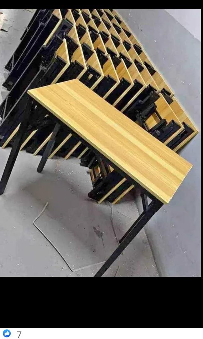 FOLDABLE COMPUTER TABLES AND OFFICE CHAIR (Category: Tables & Sets) located in Quezon City. Submitted by masculino (Listing ID 1173404533, Image 3). Description: AVAILABLE✔️ COMPUTER FOLDING TABLE ❤️❤️ BODEGA PRICE‼️✔️ 80X40✔️ 100X40✔️ 120X40✔️ 100X60✔️ 120X60✔️ COD!w/DELIVERY CHARGE✔️ TRHU GCASH PAYMENT✔️ OPEN FOR BULK ORDERS✔️ OPEN FOR PICK UP ORDERS✔️ DIRECT MESSAGE ME🤗❤️ LOC: QUEZON CITY😇.
