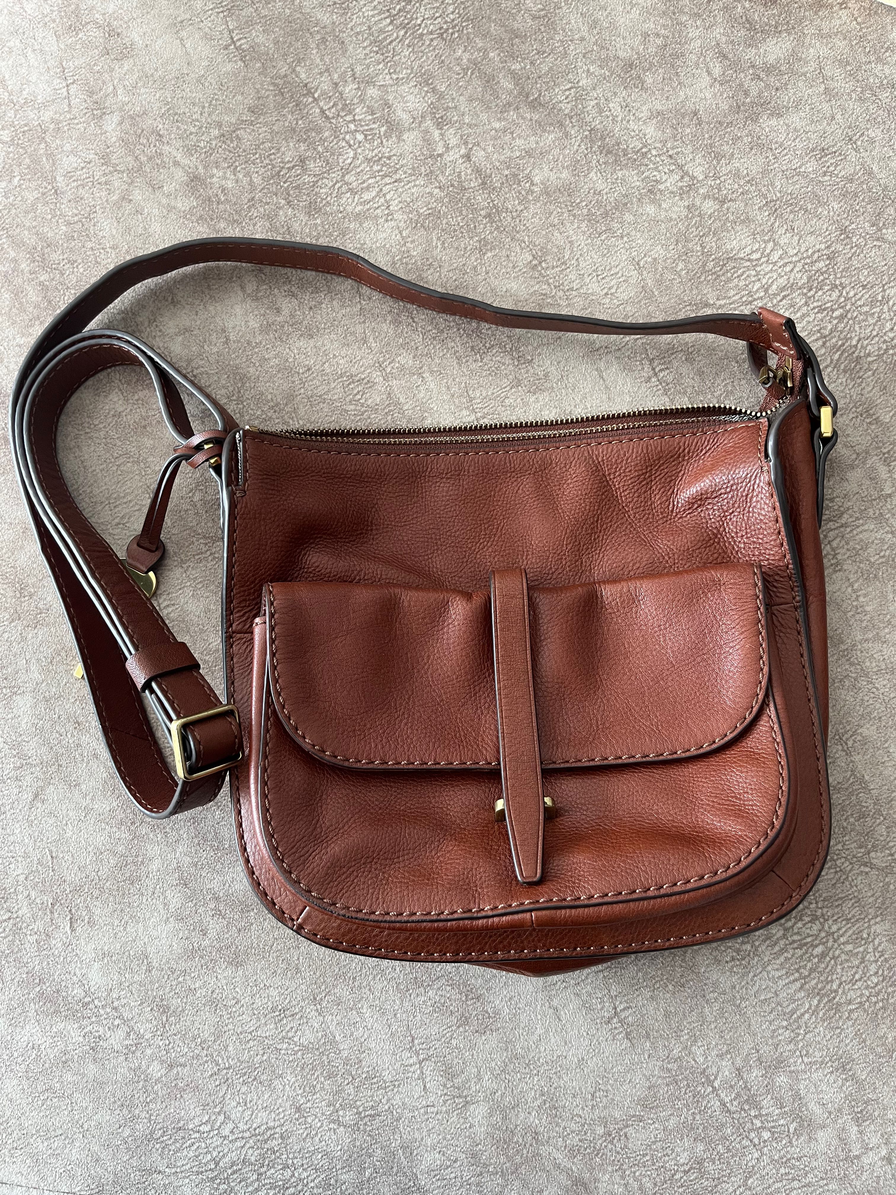 Fossil ryder crossbody black deals