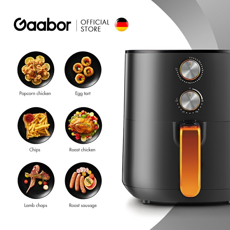 Gaabor Airfryer with free extension cord, TV & Home Appliances, Kitchen