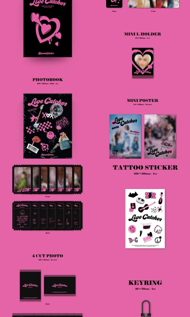 Go] Dreamcatcher Concept Book Love Catcher Love Stealer Ktown4U  Dreamcatcher Dc Official Store Aladdin Apple Music Pob, Hobbies & Toys,  Collectibles & Memorabilia, K-Wave On Carousell