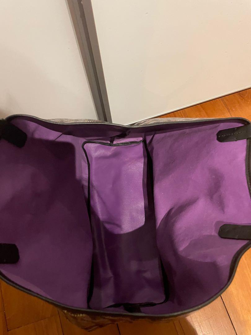 Goyard  The Opaline & Purple Saint-Louis Claire-Voie tote bags 