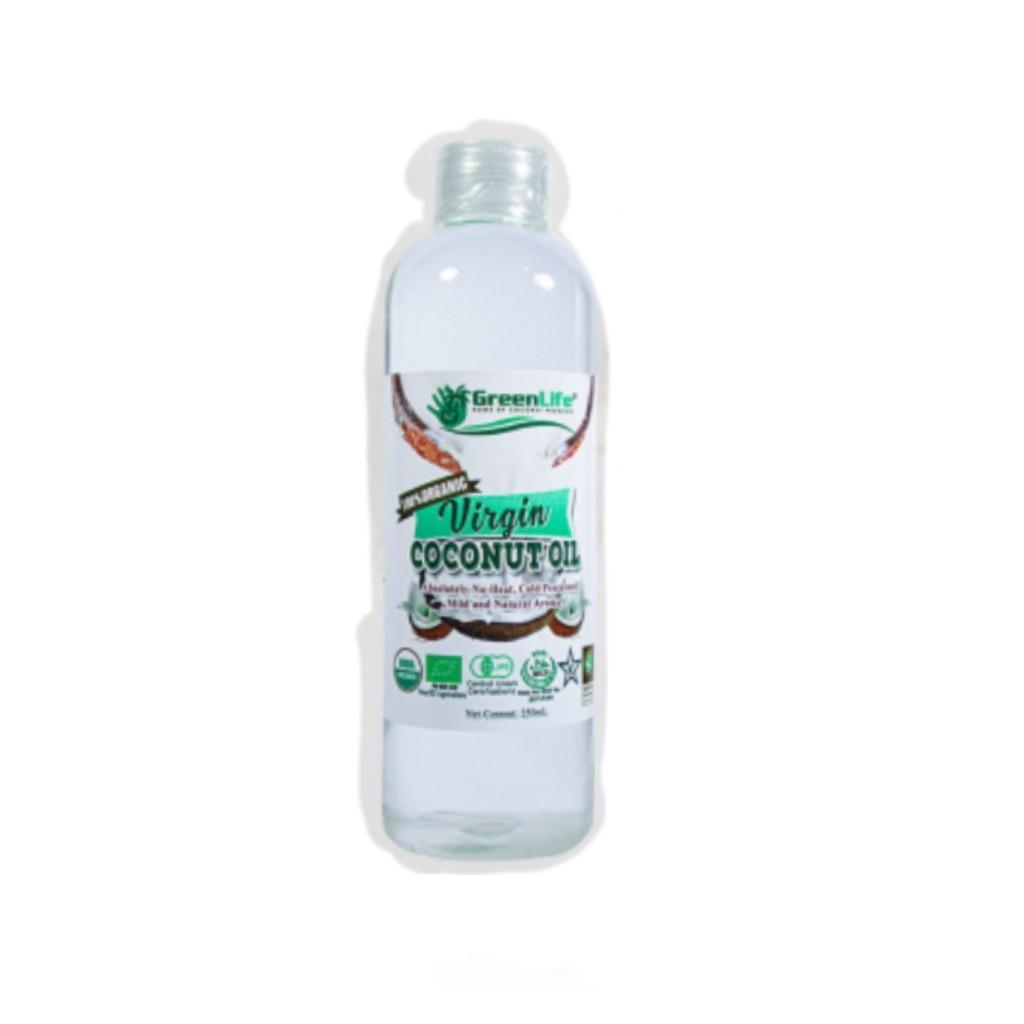 Greenlife Virgin Coconut Oil (Category: Other Food & Drinks) located in Manila. Submitted by virtualtindahanipaul (Listing ID 1173481300, Image 1). Description: indicated price per: 250ml bottle.