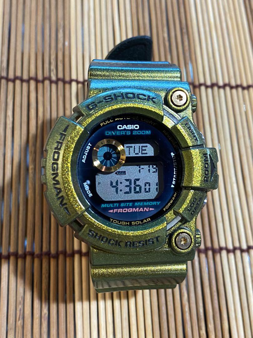 G-Shock GW-200GM-9 中古二手g-shock Frogman Gold Defender gw-200gm