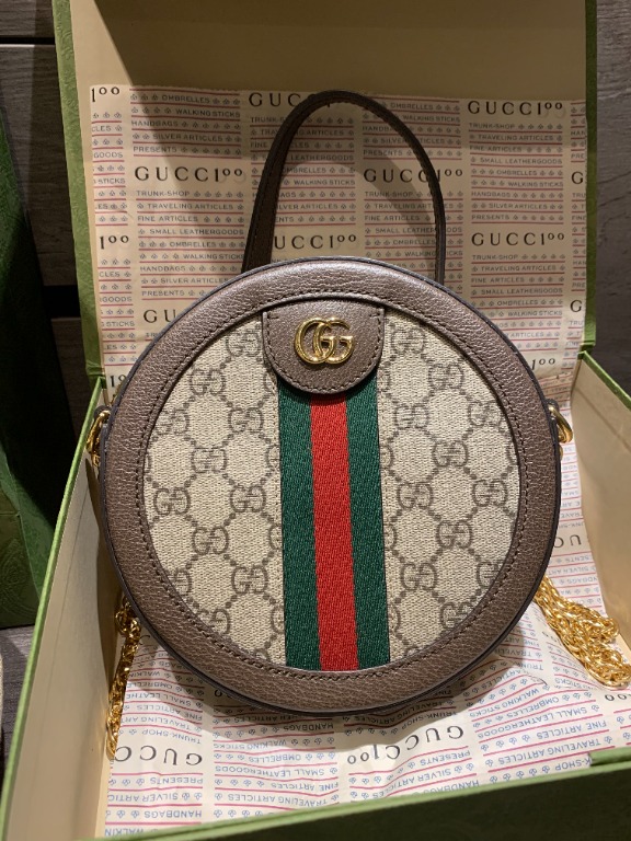 Gucci Cross Body bag round Luxury Bags Wallets on Carousell