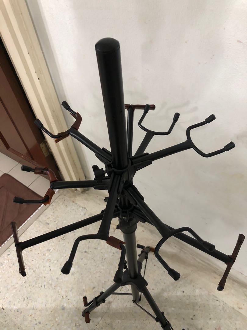 Hercules 6 Guitar Stand System, Hobbies & Toys, Music & Media, Music