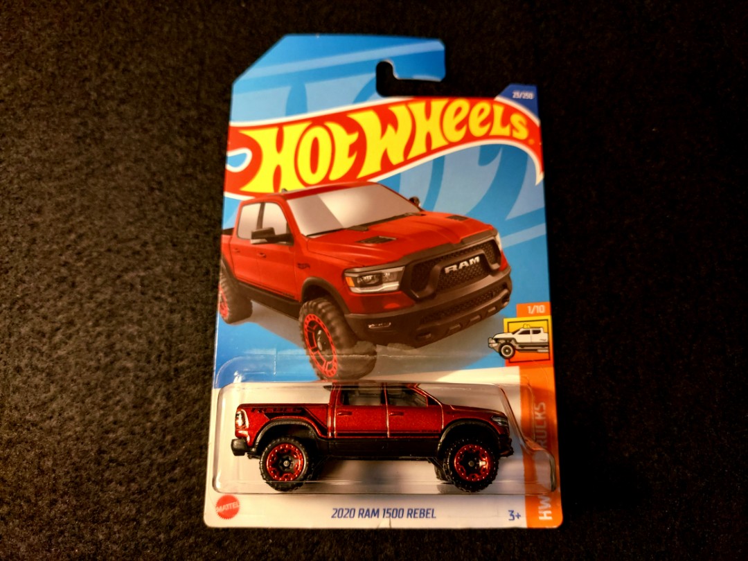 ram rebel hot wheels