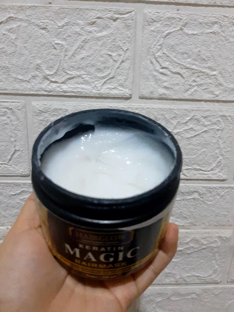 Hair Glow Keratin Magic / Hair mask keratin salon, Kesehatan