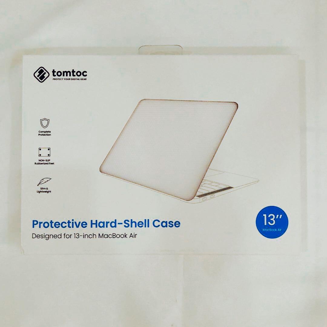 Hardshell Case for M1 MacBook Air 13 inch by Tomtoc, Computers & Tech