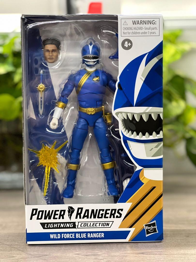 Hasbro 孩子寶] Power Rangers Lightning Collection Wild Force Blue