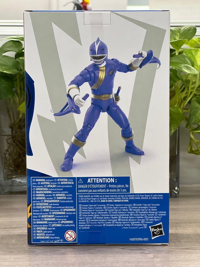 Hasbro 孩子寶] Power Rangers Lightning Collection Wild Force Blue