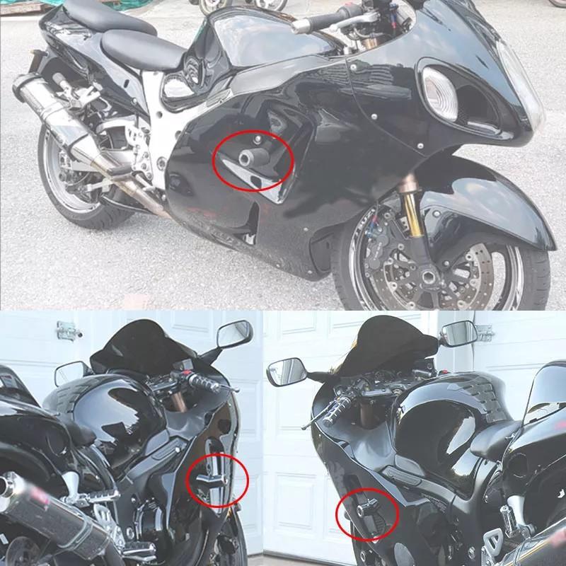 Hayabusa Frame Slider, Motorcycles, Motorcycle Accessories on Carousell