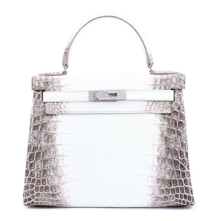 White himalayan clearance crocodile hermes bag