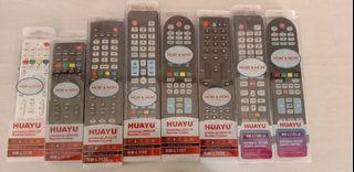 HUAYU UNIVERSAL REMOTE CONTROL 100% COMPATIBLE TO YOUR TV BRAND