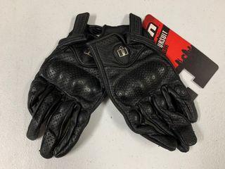 Icon Pursuit Perforated Gloves, Black, Medium